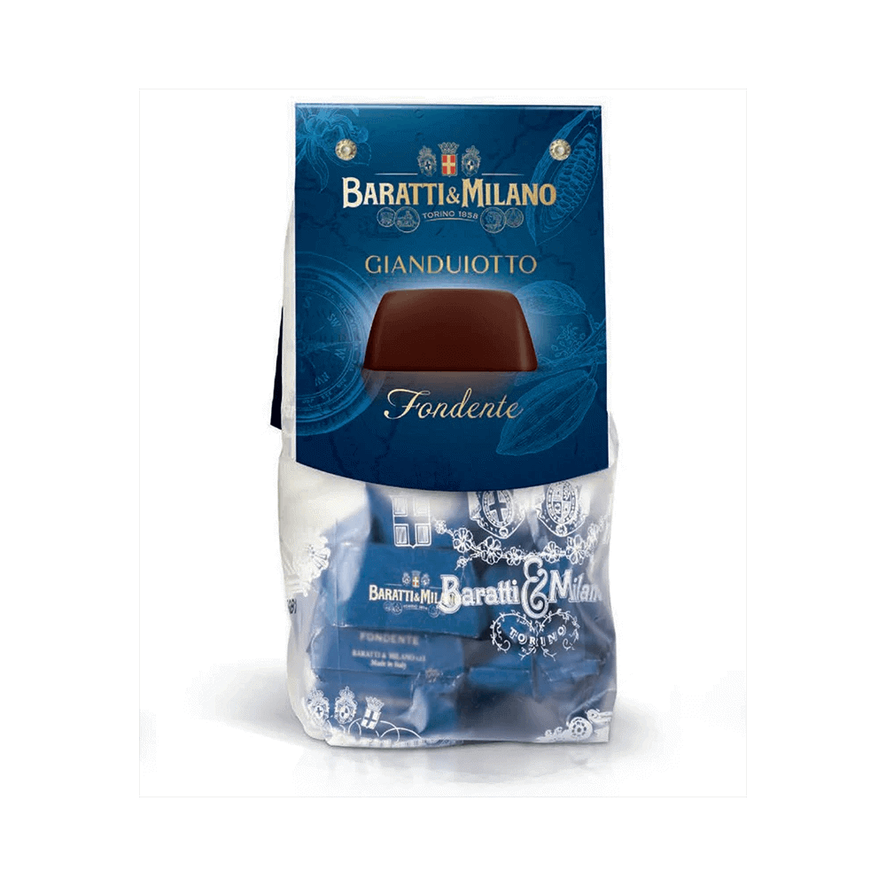 Baratti & Milano Dark Gianduiotto Chocolate Sacchetto